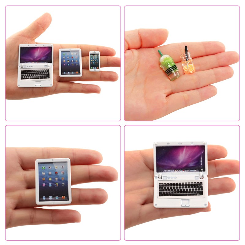 Barwawa 30cm Doll Computer Doll Cell Phone Accessories for 1/6