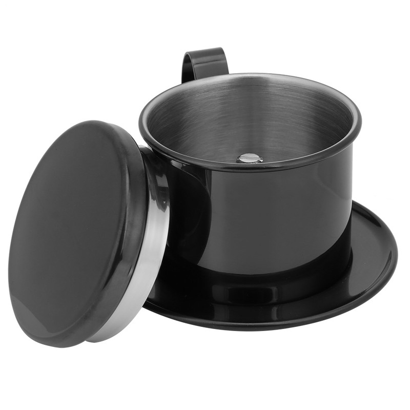 Vietnamese Stainless Steel Coffee Filter Drip Pot Maker Pot Home