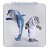 DiuuDi Dolphin Blanket Hoodie Onesie Adult Wearable Dolphin Blanket Costume