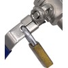 VARIOSAN Ball Outlet Valve 11329 1/2 Inch Stainless Steel Lockable