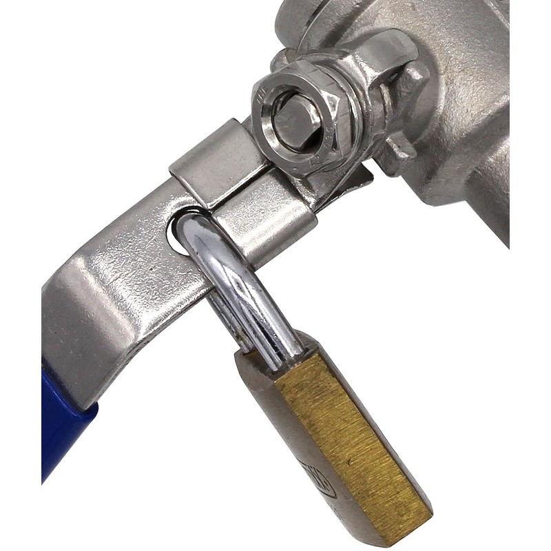 VARIOSAN Ball Outlet Valve 11329 1/2 Inch Stainless Steel Lockable
