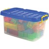 Constructive Playthings Translucent Color Building Blocks, Light Table Manipulatives, 3D