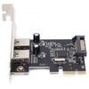 PCIE Expansion Card USB3.0 5Gbps HighDpeed Transmission TwoPort Desktop Computer