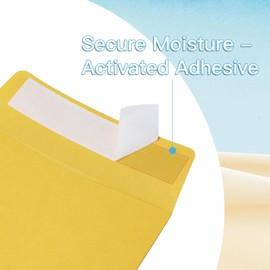 28lb 500Pcs Cash Deposit Envelopes with Self Seal Closure – Cash Envelopes for Small Businesses, 9 1/2 x 4 Money Envelopes for Retailers & Restaurants