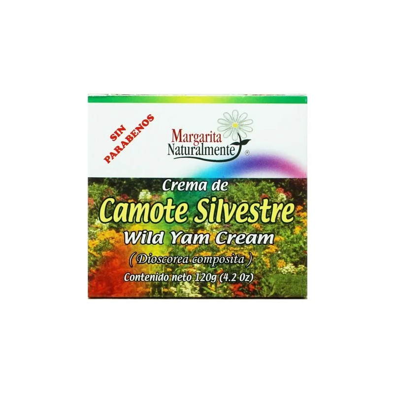 (3 Piezas) Crema De Camote Silvestre 120gr Margaritanate