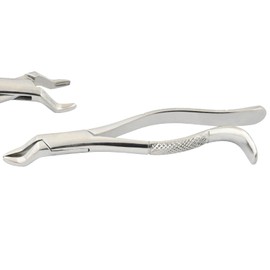 MuskalMed Dental Extracting Forceps Extraction Forceps # 210H for Upper 3rd Molar Universal with Heavy Duty Extra Grip Hook Handle Dental Instruments