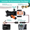 RV Macerator Pump 12V,12GPM Suction 3.2 feet Lift 10 feet