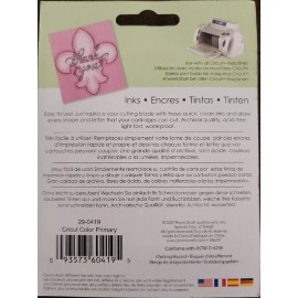Cricut Color Primary Collection 5 Ink Cartridges By Provo Craft Sealed NIB