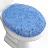 Baahrnom Microfiber Elongated Toilet Seat Cover 19.5"x 15" Machine Washable