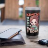 Cute Kimchi Kpop & Boba Stainless Steel Insulated Tumbler
