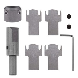 OTOTEC Multifunction Wood Ring Drill Bit Blade Tool Kit High Speed Steel Wooden Thick Ring Maker with Wrench for Wooden DIY Rings Jewelry Handicrafts