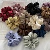 SYSUII Pack of 4 Satin Scrunchies Large Hair Scrunchies for