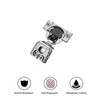 Ravinte 30 Pack 15 Pair 1-1/4 inch Overlay Cabinet Hinges