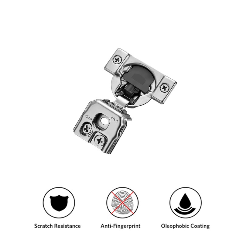 Ravinte 30 Pack 15 Pair 1-1/4 inch Overlay Cabinet Hinges