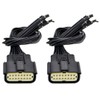 FZJDSD 2 Headlight Connector Pigtail Compatible with Jeep Grand Cherokee