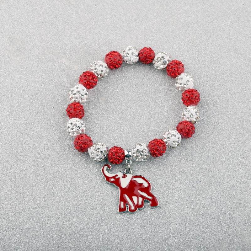 CHOORO DST Jewelry - Pulsera con Colgante de Elefante Delta