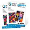 ColorMake Papel Fotografico 2 Paquetes de 50 Hojas cu