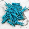 herbeschick.® Recycled Plastic Clothes Pegs, Pack of 24, Made in