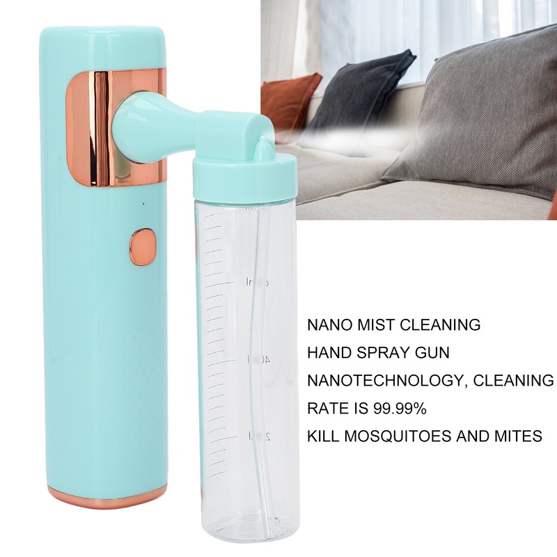 Small Handheld Sprayer Household Portable Rechargeable Atomizing Electric SprayerGreen