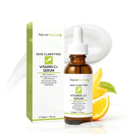 Vitamin C Serum Plus 5% Hyaluronic Acid, 2% Retinol, 2% Salicylic Acid, 3.5% Niacinamide, 10% MSM, 20% Vitamin C - Anti Aging Anti Wrinkle Skin Cleari