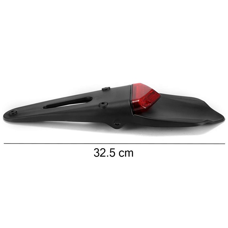 DEECOZY Rear Suspension Strut Tail Light Red with LED Brake