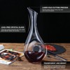 Wine Decanters and Carafes by MWNI-1.2 Liters Lead-Free Crystal Wine