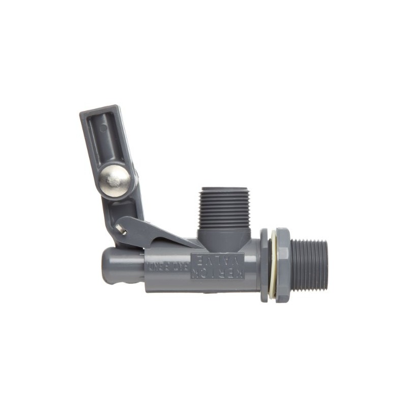 Kerick Valve PT75SS PVC Float Valve, Tank Mount, 37 gpm