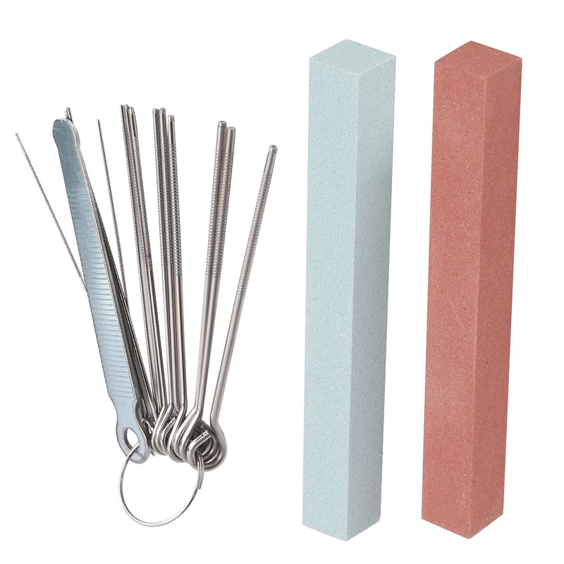 Guitar Polishing Tool, Stainless Steel Fret Files Nut Saddle Sanding