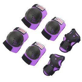 SOHOUR HOME Kids/Youth Knee Pads Elbow Pads Wrist Guards Set for Kids Roller Skates, Scooter, Inline Skating, Cycling, BMX Bike, Skateboard, Riding, And Outdoor Extreme Multi-Sports Protective Gear