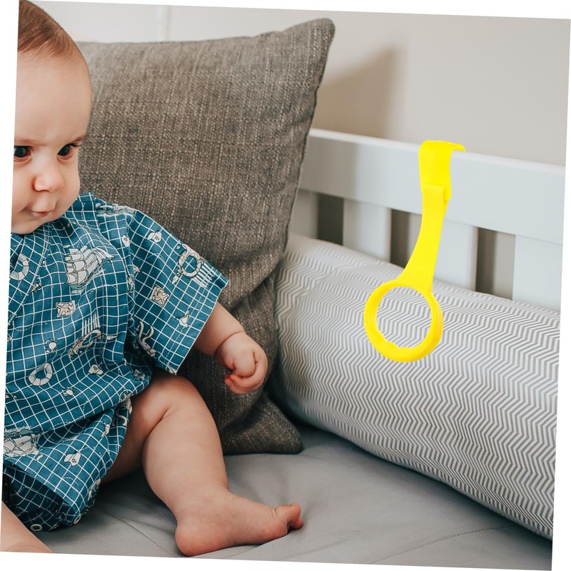 SHOWERORO Infant Bed Pull Rings 2 Pack Crib Hanging Rings