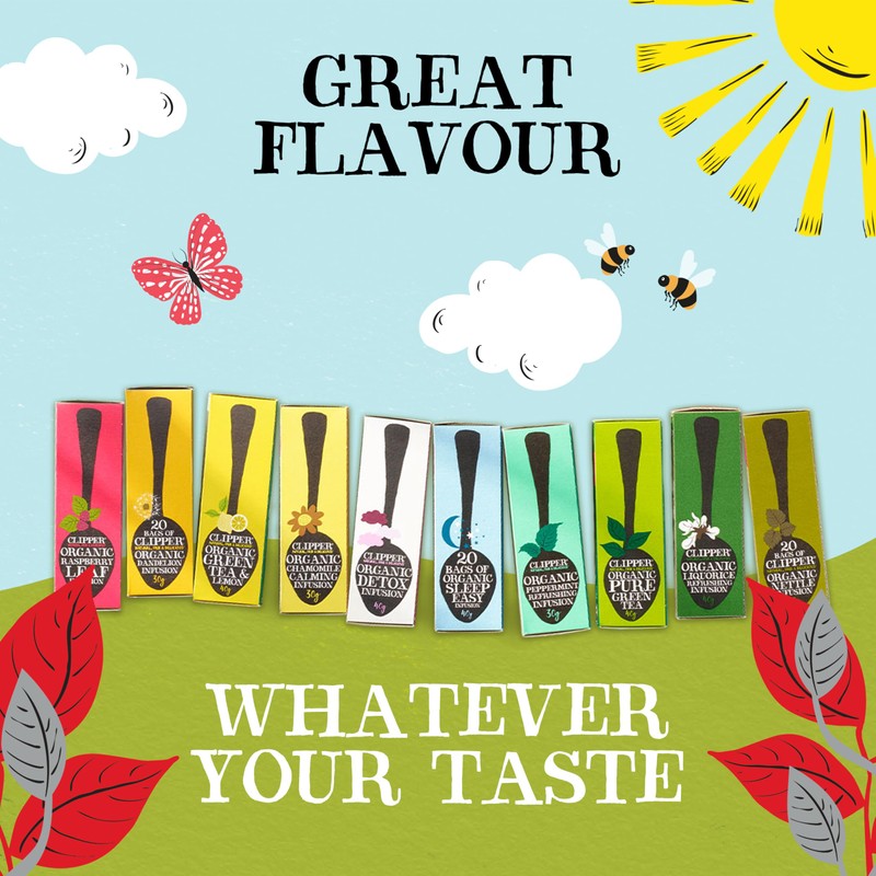 Clipper Fairtrade Organic English Breakfast Tea Bags | Black Tea