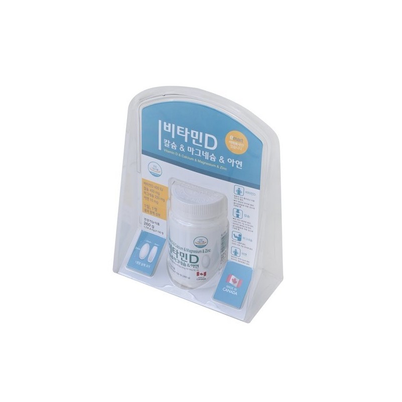 Vitamin D, Calcium, Magnesium, and Zinc 150 Tablets (Yeongdeungpo Branch)