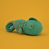 KNITTY CRITTERS Hello Crafts - Pouch Pals - Karen Chameleon