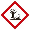GHS/HazCom 2012: Pictogram Placard, Self Adhesive Vinyl, Environment Pollutant, 10.75"