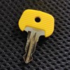 BODYA Ignition Switch Key 2pcs Replacement 701 Yellow for Jungheinrich