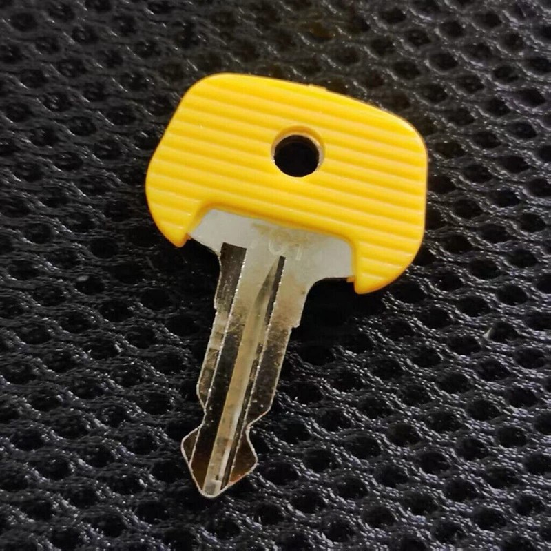 BODYA Ignition Switch Key 2pcs Replacement 701 Yellow for Jungheinrich