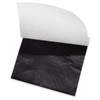 MECCANIXITY Gold Leaf Foil Sheet, Black Leaf Papers, 3.3 x