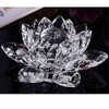 Value for Money Products CRYSTAL LOTUS FLOWER ORNAMENT LARGE CRYSTOCRAFT HOME DECOR FREE P&P (White)