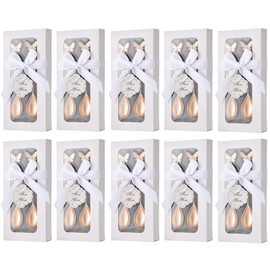 Sunch Craft 10 Boxes 20 Pcs Butterfly Tea Spoons for Wedding Favors Coffee Spoon Tea Party Souvenirs Bridal Baby Shower Guests Return Gift Individual Package (10)