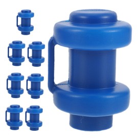 Mipcase 8pcs Small Trampoline Caps Wear Resistant Rod Covers Durable Replacement Parts for Easy Installation Professional Trampoline Stick Caps