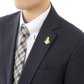 Don Flyee Dainippon Empire Navy Insignia Pin Butterfly Clutch Alloy C0039