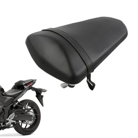 Moto Motorcycles Black Rear Pillion Passenger Seat Saddle Pad Cushion Fits for Yamaha YZF R3 YZFR3 2015-2020 2016 2017 2018