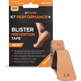 KT Health, Blister Prevention Tape, 30 Strip, Beige, 2 Pack
