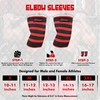 Elbow Sleeve (Pair) Dual-Ply Elbow Support & Compression for Powerlifting