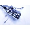Rodspeedracing Automatic Tilt Shift 28" Chrome Steering Column Univeral Chevy