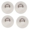 4 Pieces D Rings Patch D Rings Pad Portable Durable