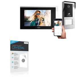 BoxWave Screen Protector Compatible with TMEZON WiFi Video Intercom System (MZ-IP-V728TW+MZ-VDP-NE160) - ClearTouch Crystal (2-Pack), HD Film Skin - Shields from Scratches