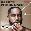Red by Kiss 3PCS Barber Pencil with Built-in Sharpener -