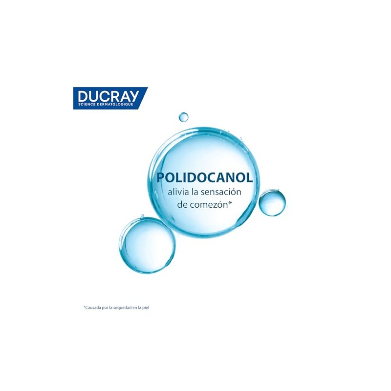 Ducray Sensinol Shampoo Anticomezón Cuero Cabelludo Sensible 200 ml