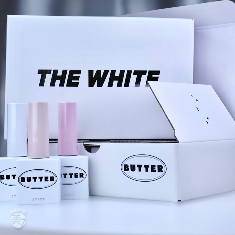 Buttergel The White Glitter Magnetic Gel 3 types, single item